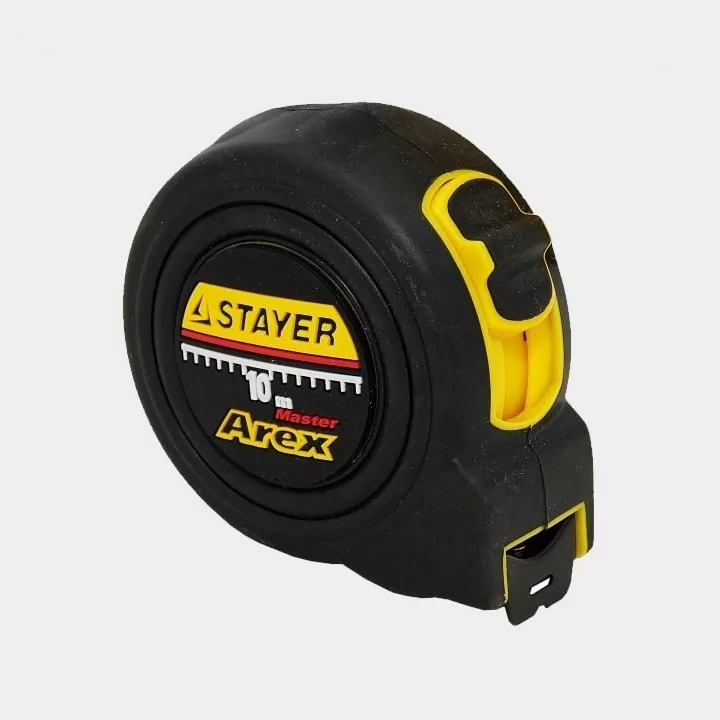 Рулетка 5 м Stayer (обрезиненный корпус)